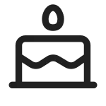 Food Cake SVG Icon